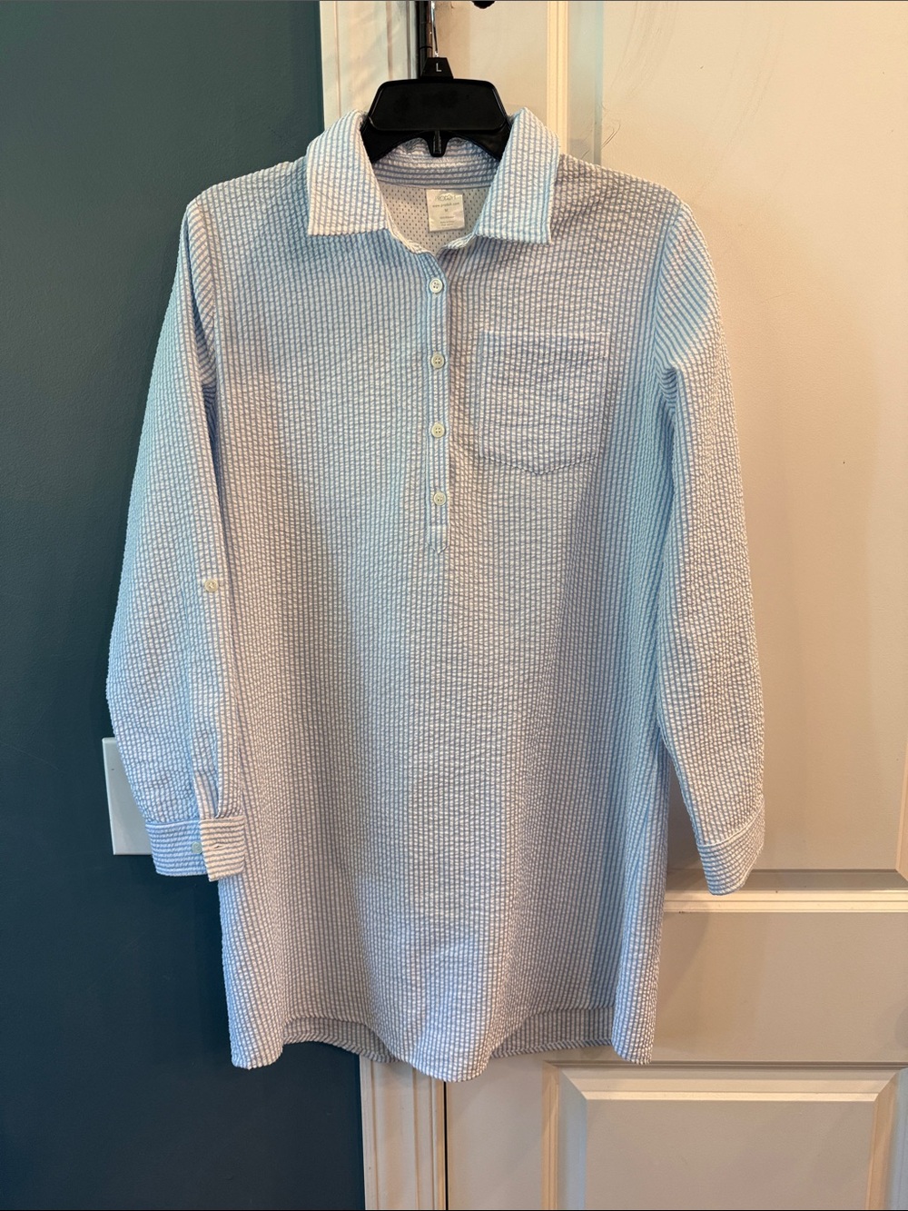 Prodoh Women’s Seersucker Swim Coverup